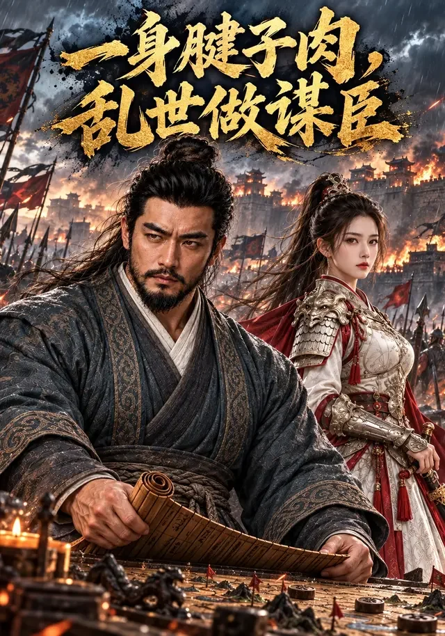 一身腱子肉,乱世做谋臣短剧海报